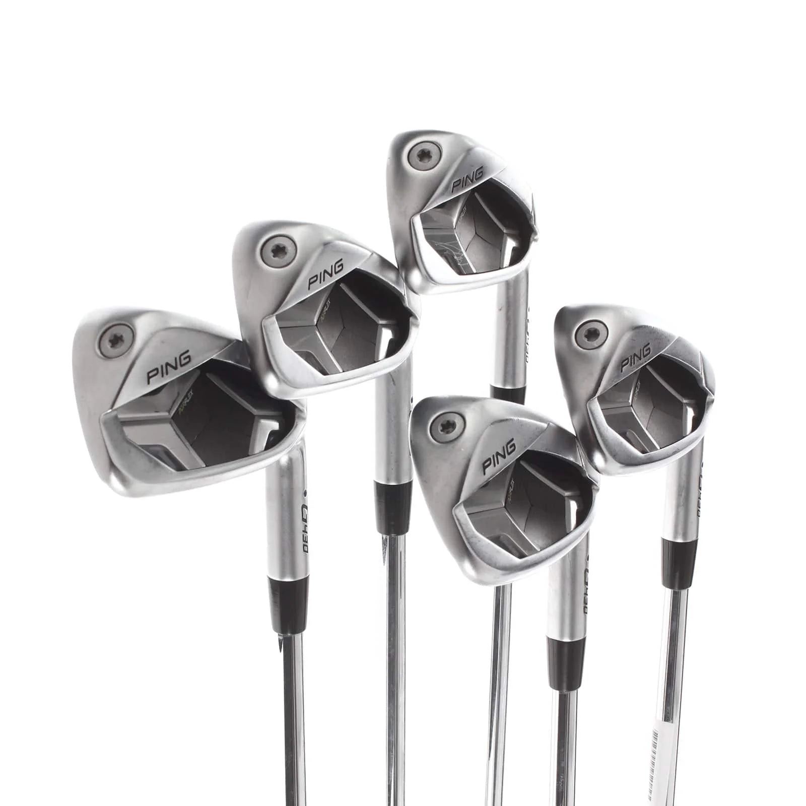 Ping G430 Steel Mens Right Hand Irons 5-9 Blue Dot 1* Upright Regular - Ping AWT 2.0 - Image 2