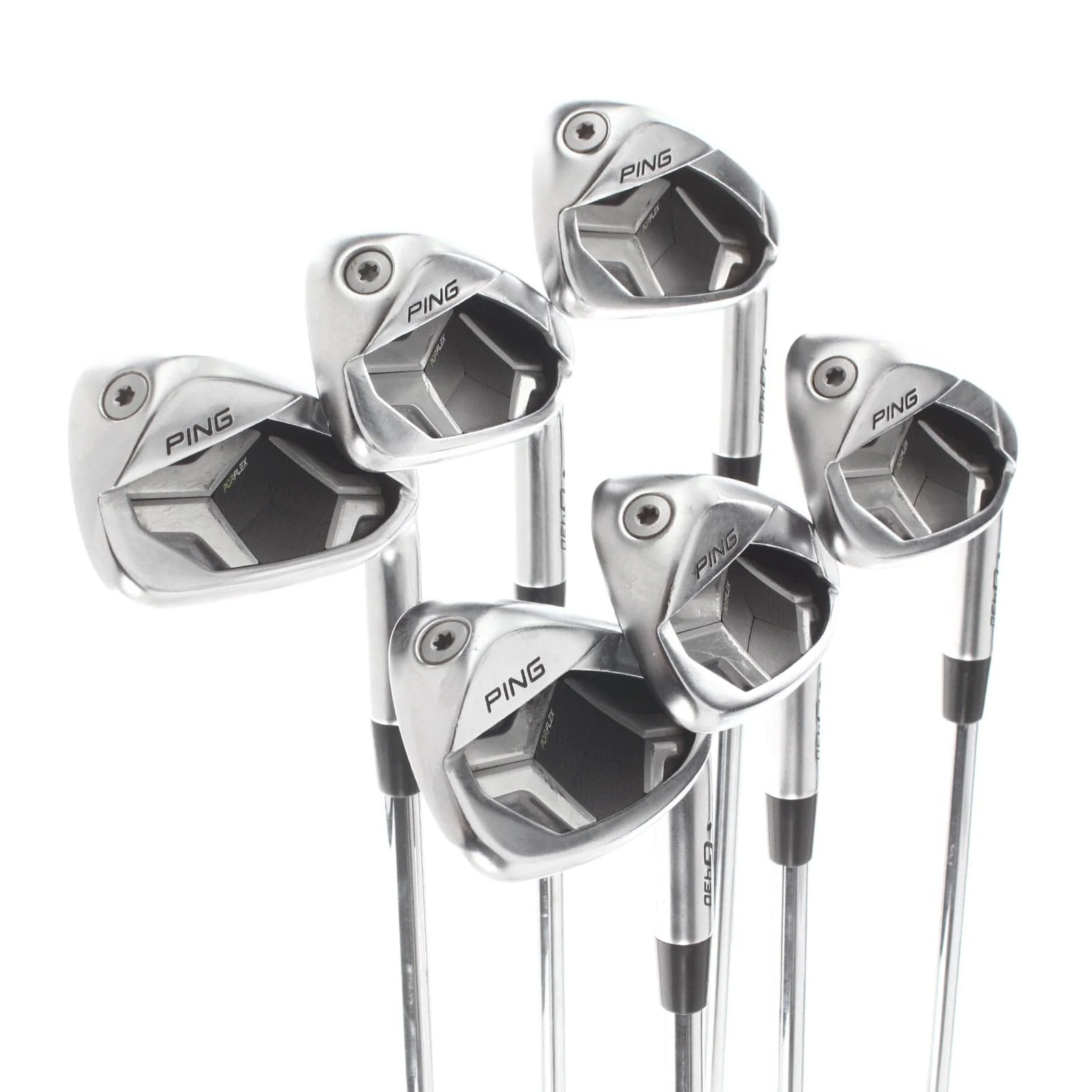 Ping G430 Steel Mens Right Hand Irons 5-PW Black Dot Stiff - True Temper AWT 2.0 - Image 2