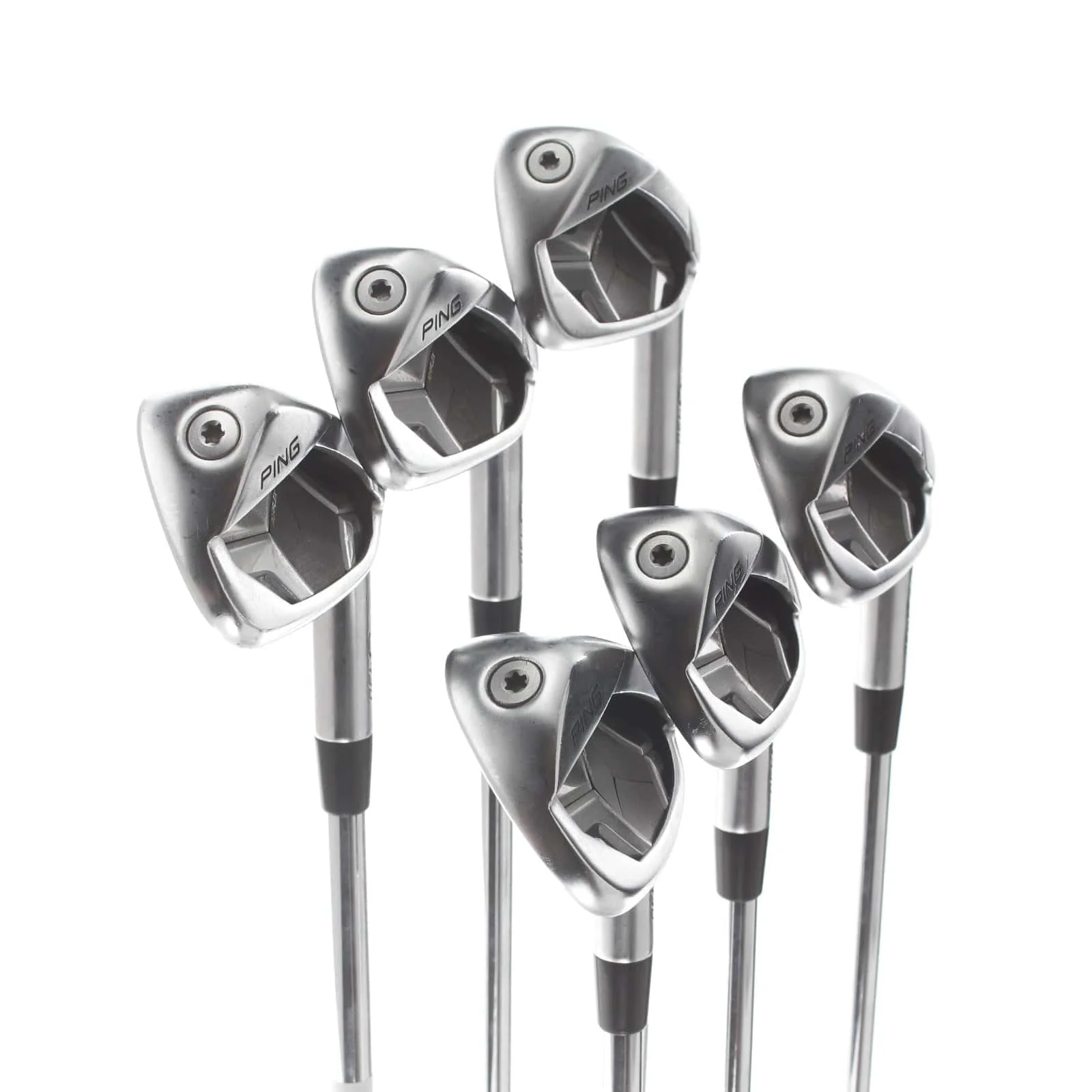 Ping G430 Steel Mens Right Hand Irons 5-PW White Dot 3* Upright Stiff - AWT 2.0 - Image 2