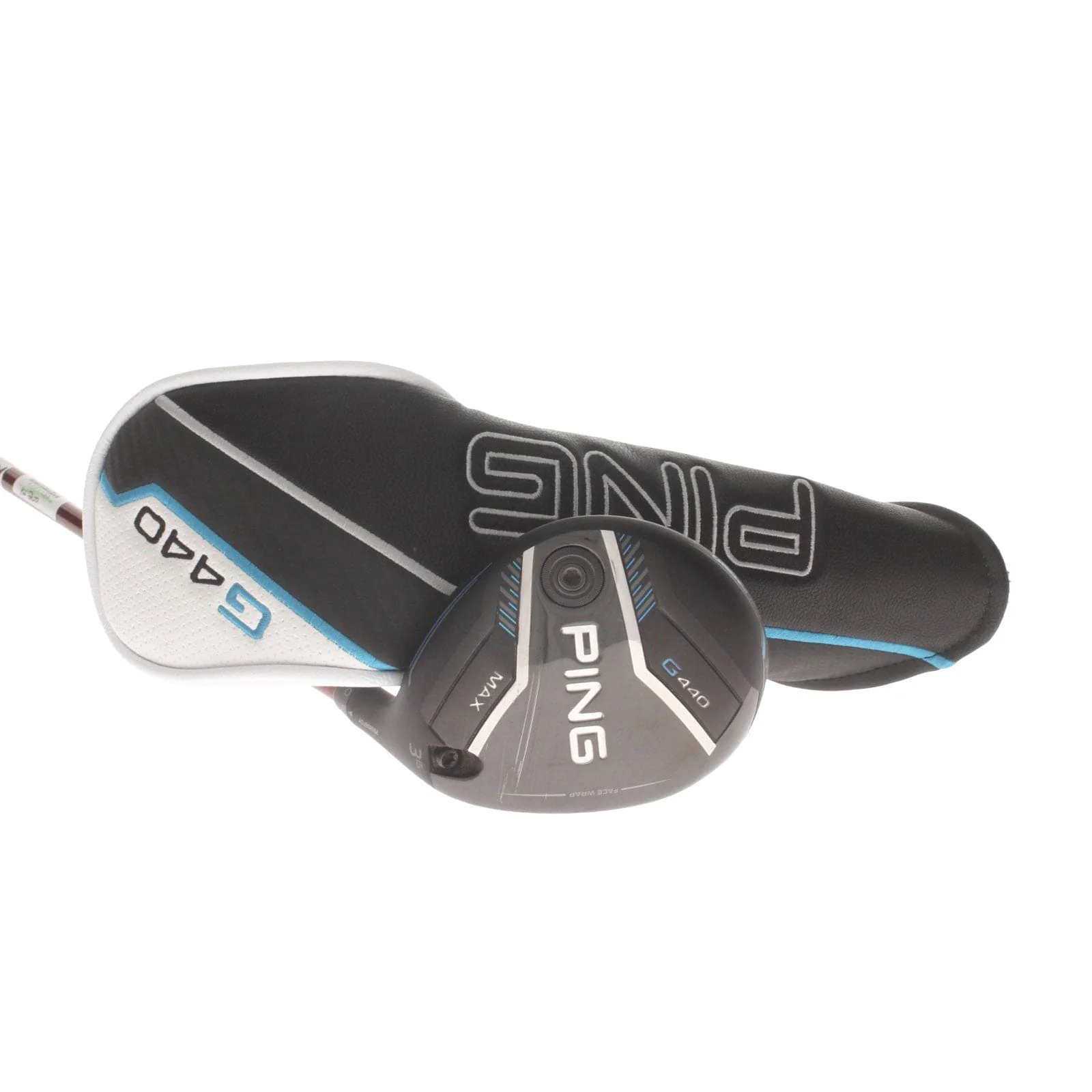 Ping G440 Max Graphite Mens Right Hand Fairway 3 Wood 15* Regular - Denali Red 60