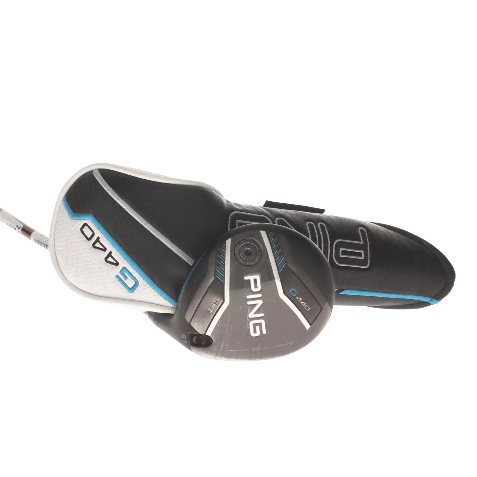 Ping G440 SFT Graphite Mens Right Hand Fairway 5 Wood 19* Extra Stiff - Denali Red 70