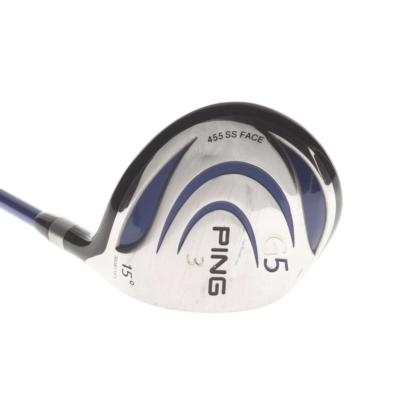Ping G5 Graphite Mens Right Hand Fairway 3 Wood 15* Regular - Grafalloy ProLaunch Blue 75R - Image 2