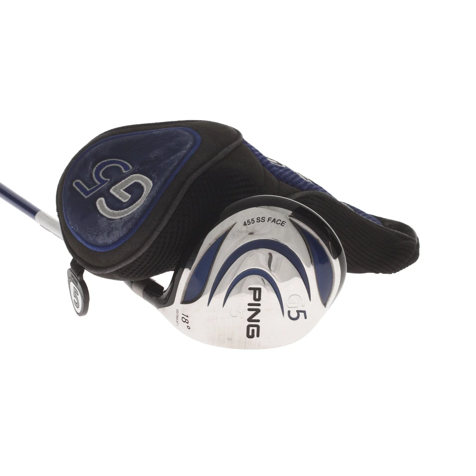 Ping G5 Graphite Mens Right Hand Fairway 5 Wood 18* Regular - Pro Launch Blue 75R