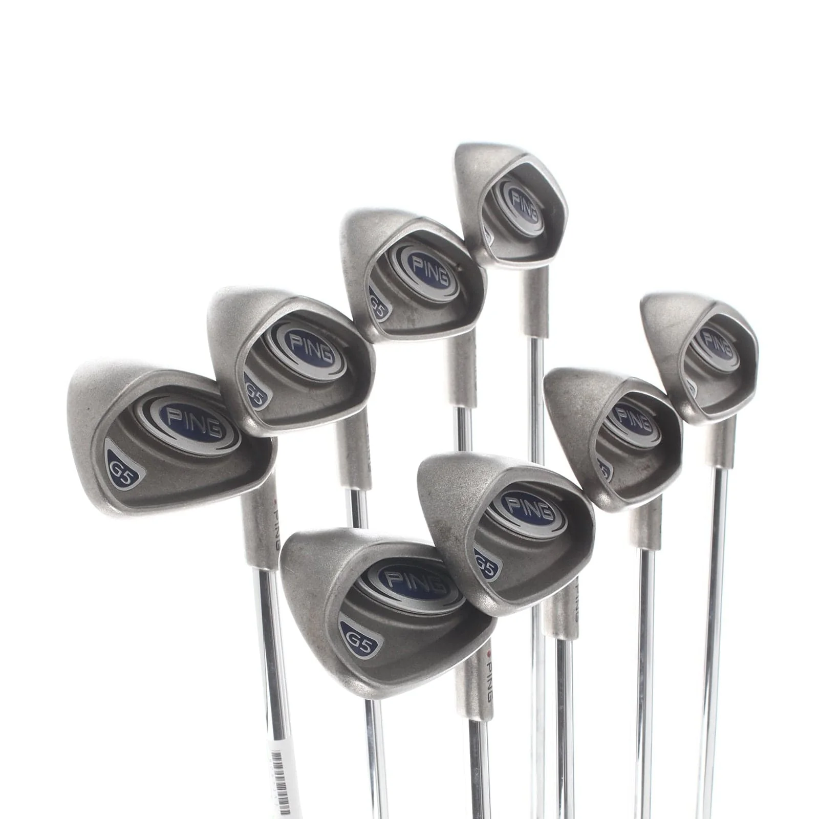 Ping G5 Steel Mens Right Hand Irons 4-SW Red Dot 0.75* Flat Regular - Ping - Image 2