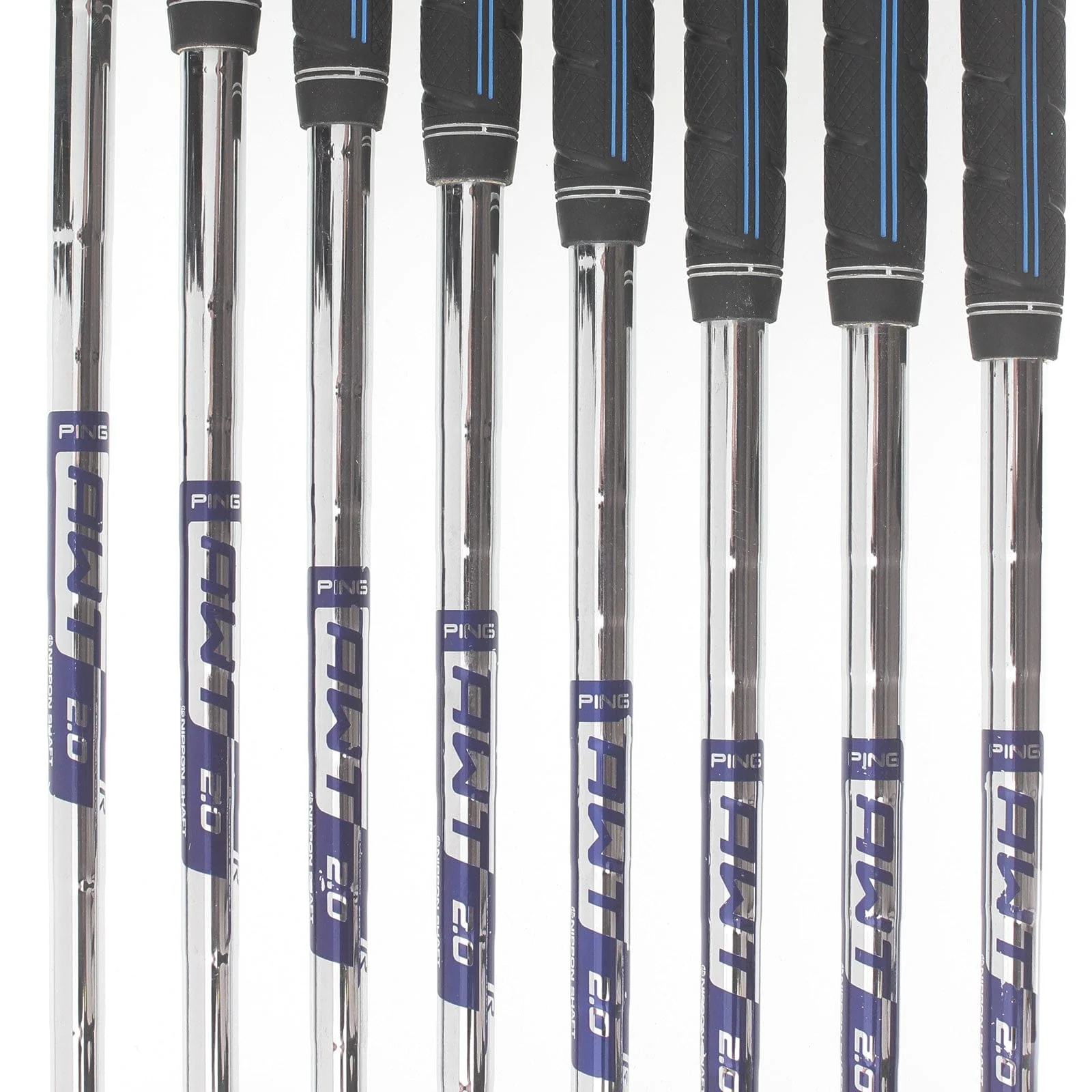Ping G700 Steel Mens Right Hand Irons 5-GW+SW White Dot 3* Upright Regular - Ping AWT 2.0 - Image 6