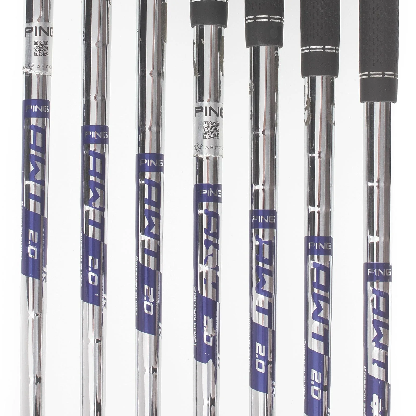 Ping G710 Steel Mens Right Hand Blue Dot Irons 4-PW 1* Upright Regular - Ping AWT 2.0 - Image 6