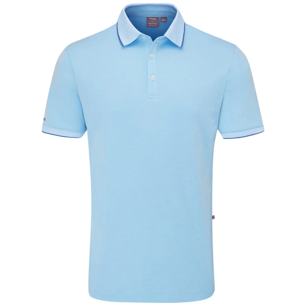 Ping Gideon Polo Shirt - Baltic Sea Marl