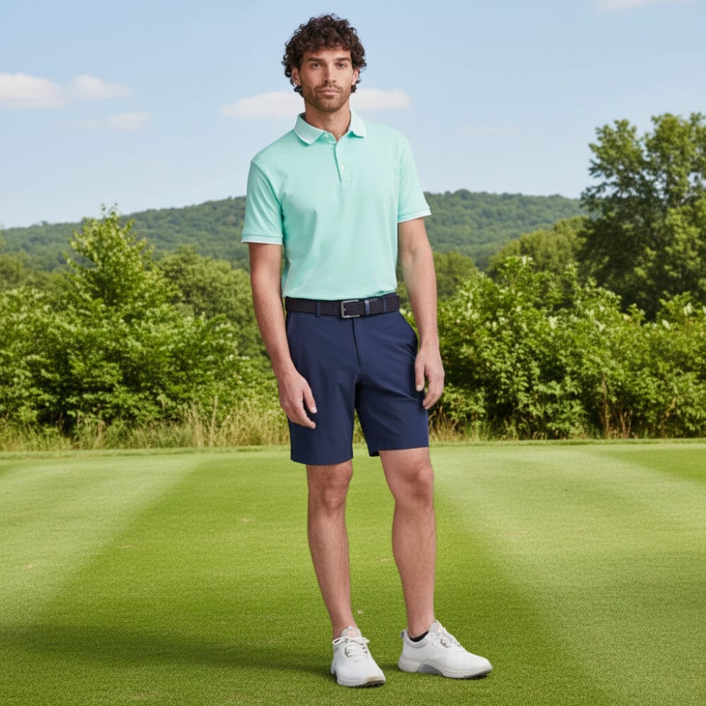 Ping Gideon Polo Shirt - Green Bay Marl - Image 4
