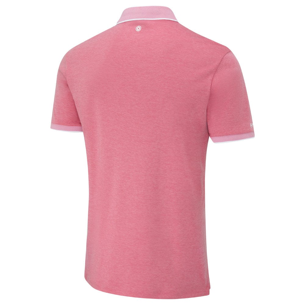 Ping Gideon Polo Shirt - Rhapsody Pink Marl - Image 2