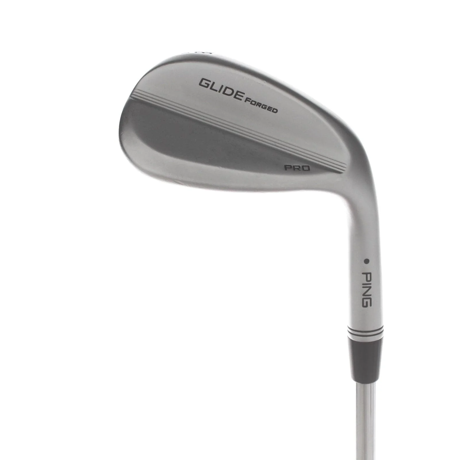 Ping Glide Forged Pro Steel Mens Right Hand Lob Wedge Black Dot 58* 10 Bounce S Grind Wedge - Ping Z-Z115