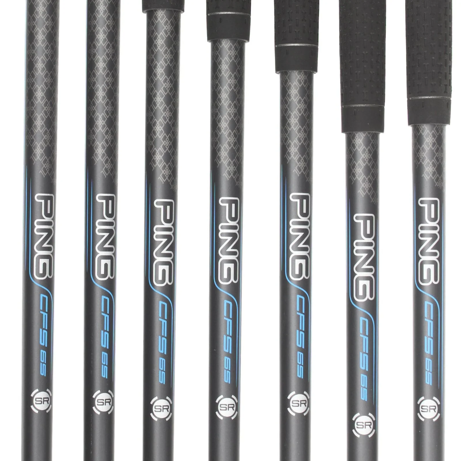 Ping GMax Graphite Mens Right Hand Irons 5-SW Yellow Dot 1.5* Upright Senior - Ping CFS 65 - Image 6
