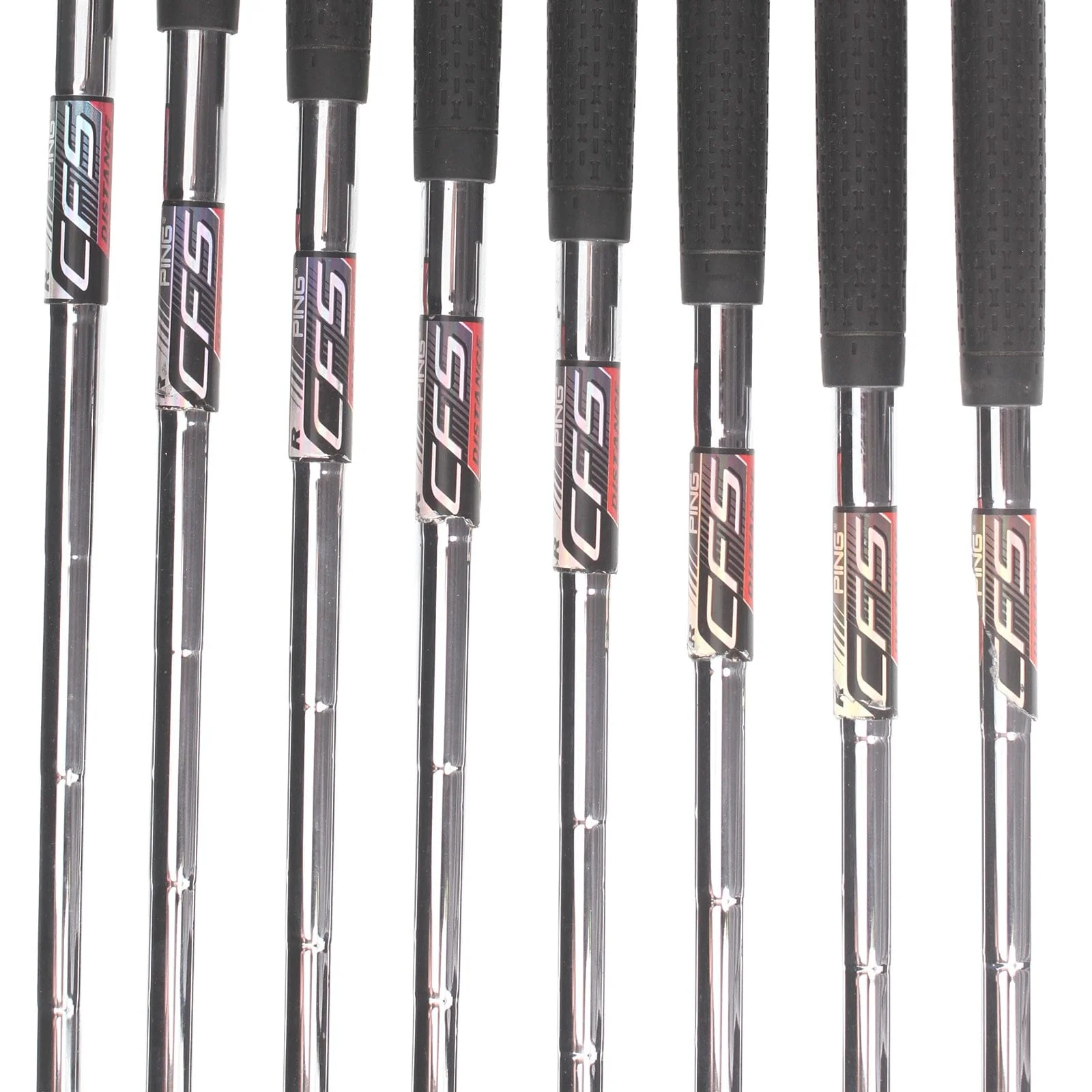Ping GMax Steel Mens Right Hand Irons 4-SW Yellow Dot 1.5* Upright Regular - Ping CFS - Image 6