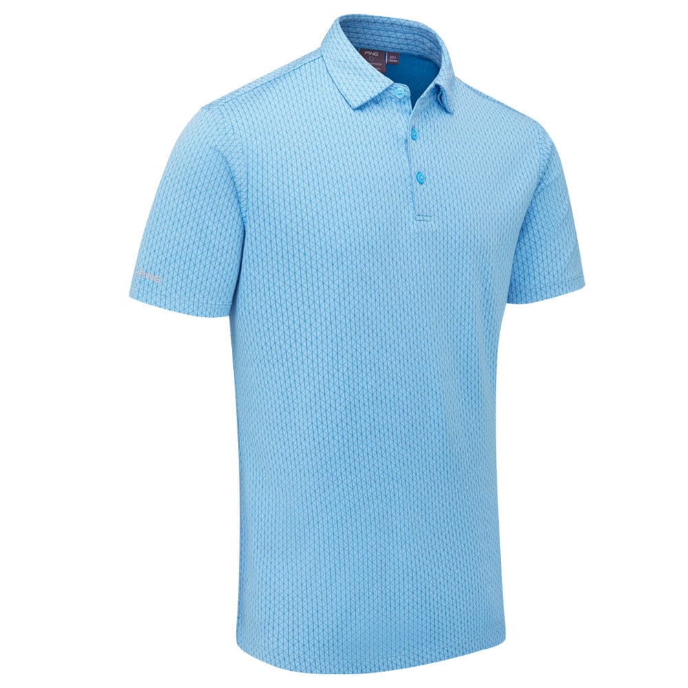 Ping Hershel Polo Shirt - Baltic Sea Multi - Image 5