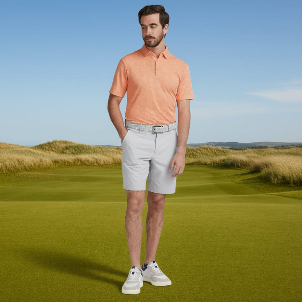 Ping Hershel Polo Shirt - Wild Salmon Multi - Image 4
