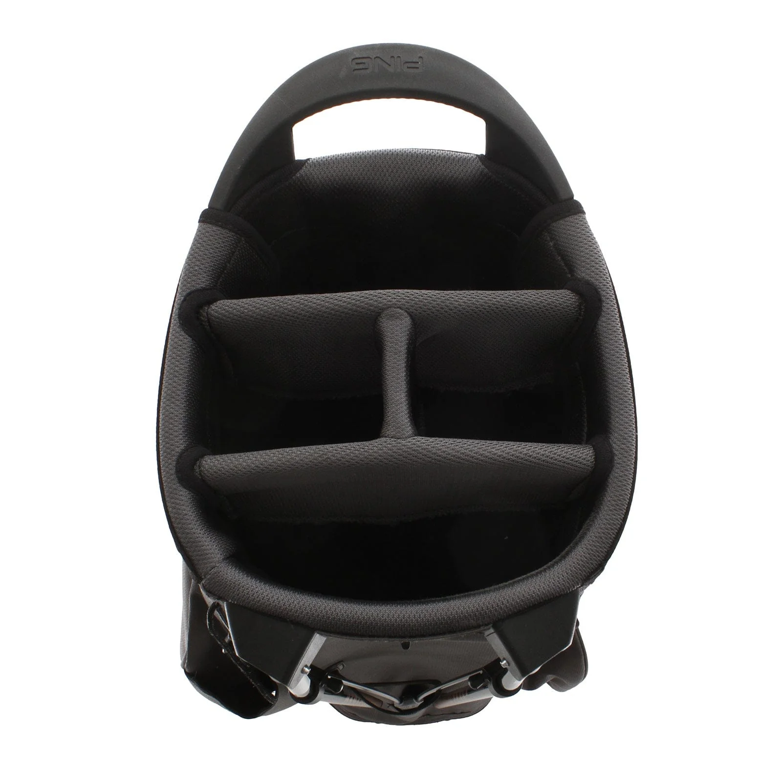 Ping Hoofer Lite Stand Bag - Black/Grey/Copper - Image 2