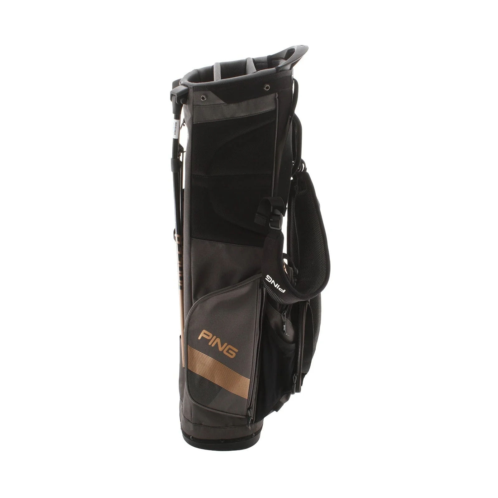 Ping Hoofer Lite Stand Bag - Black/Grey/Copper - Image 3