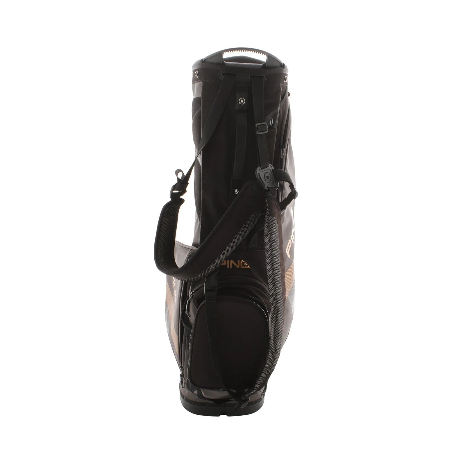 Ping Hoofer Lite Stand Bag - Black/Grey/Copper - Image 4