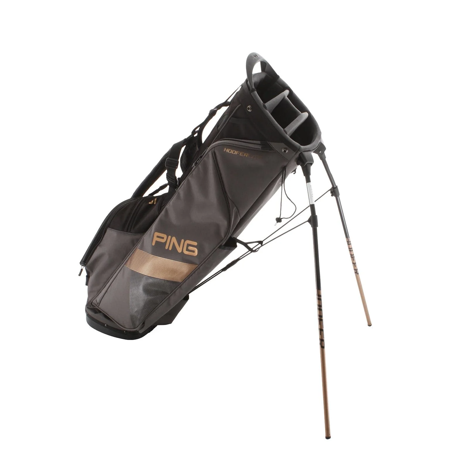 Ping Hoofer Lite Stand Bag - Black/Grey/Copper - Image 5
