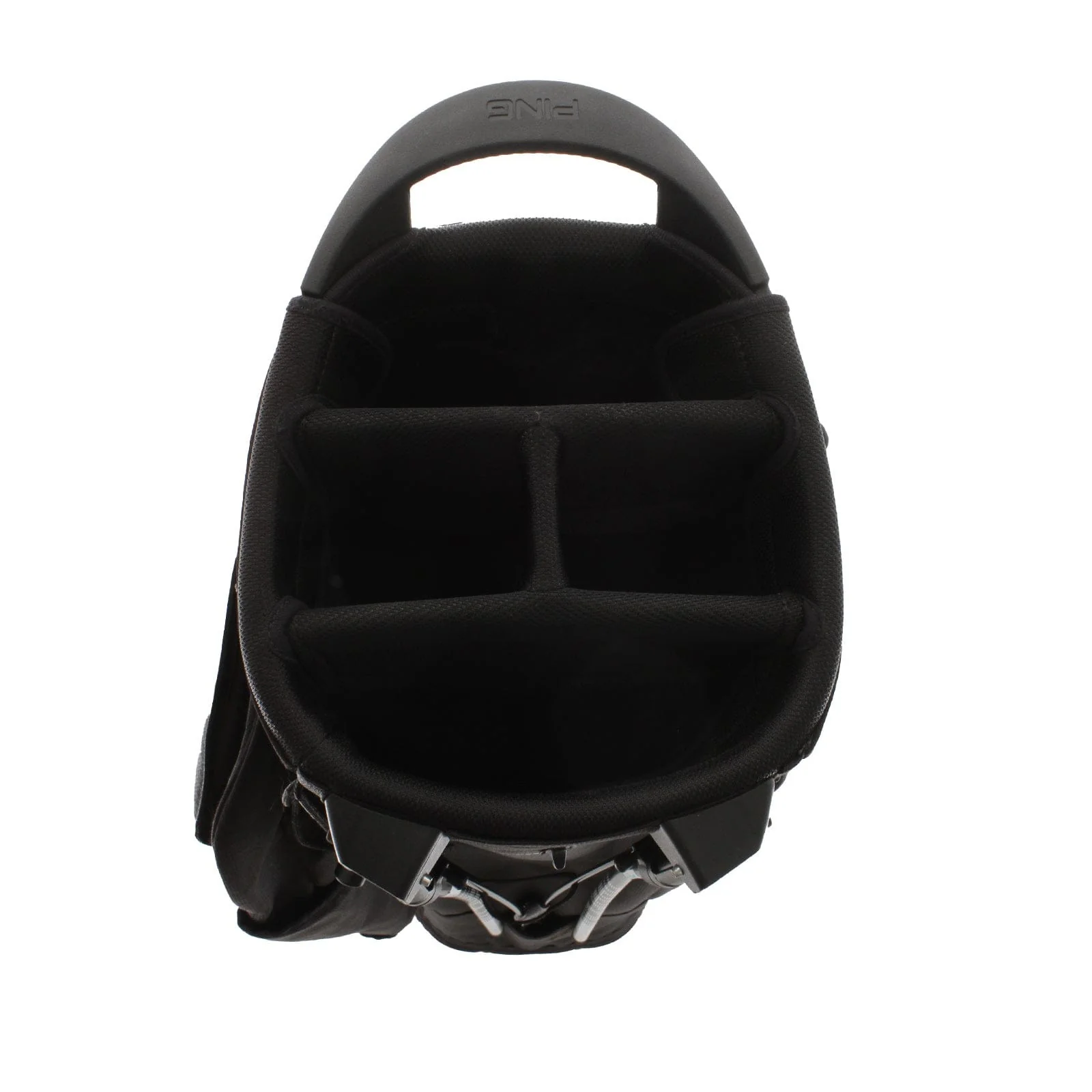 Ping Hoofer Lite Stand Bag - Black/White - Image 2