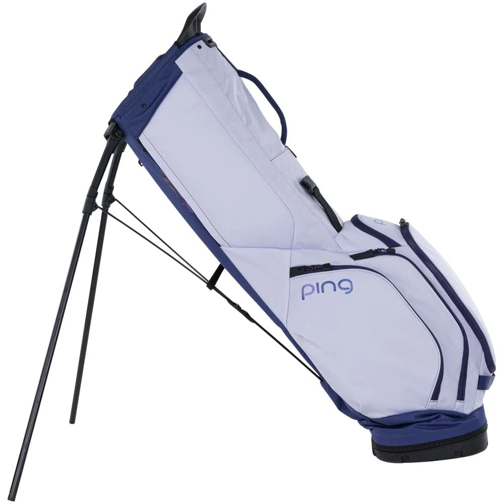 Ping Hoofer Lite Stand Bag - Lilac/Plum - Image 2