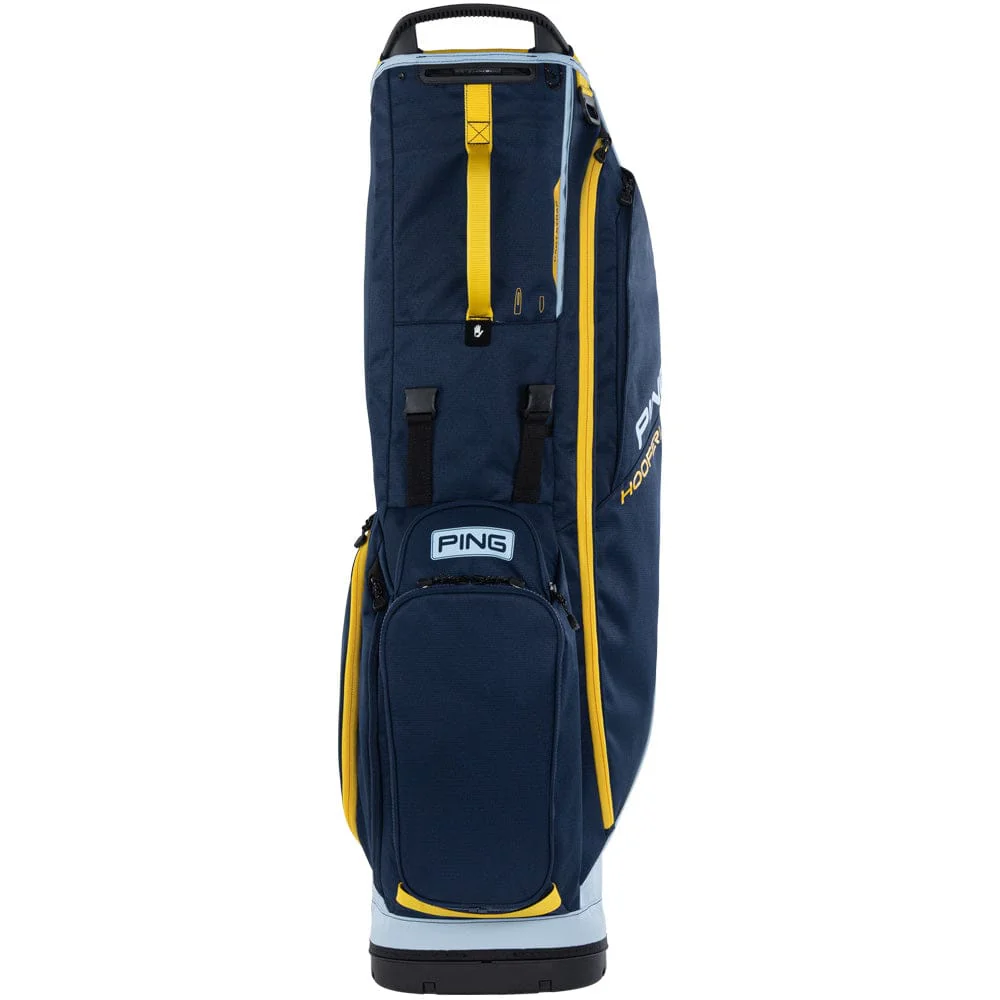 Ping Hoofer Lite Stand Bag - Navy/Crystal/Lemon - Image 3