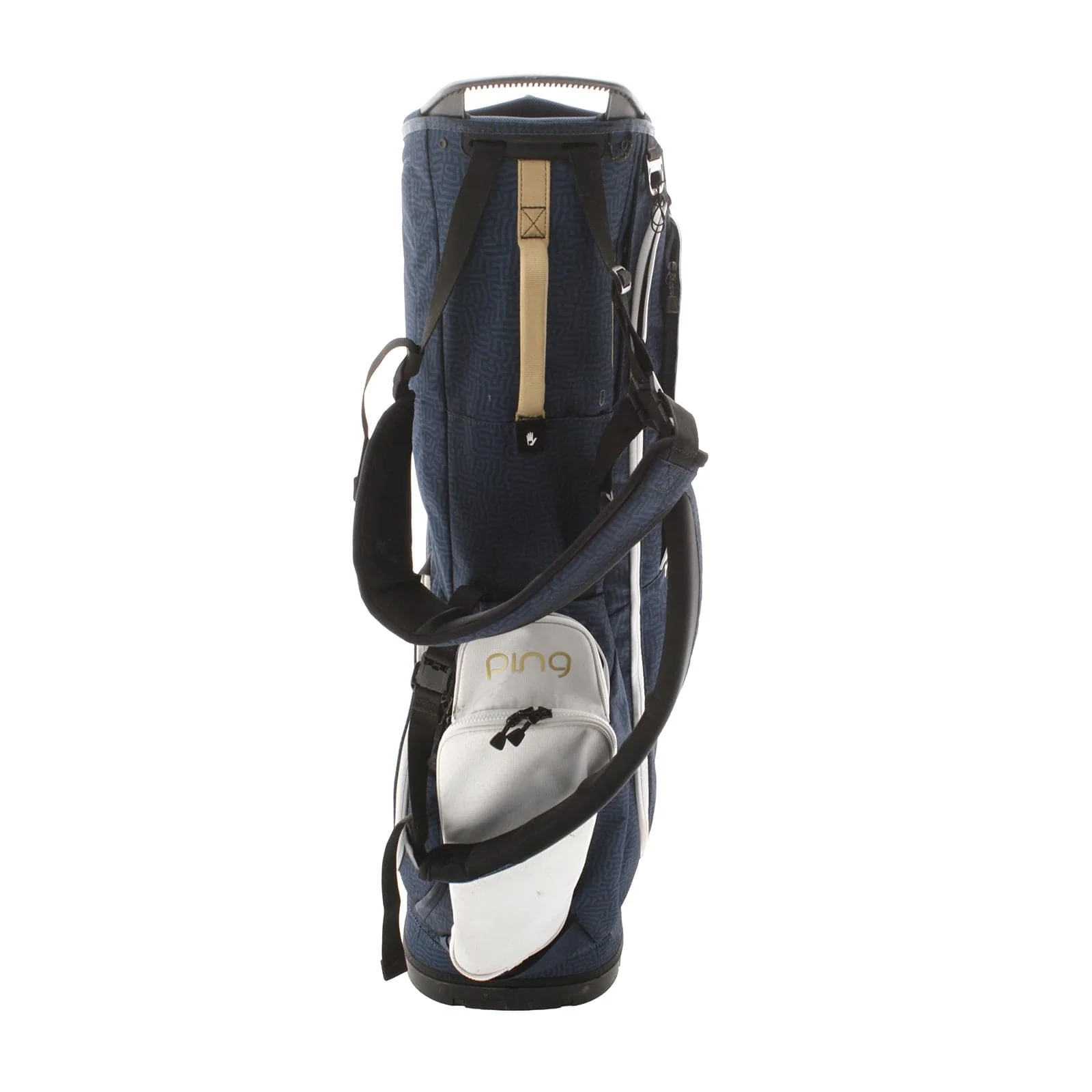 Ping Hoofer Lite Stand Bag - White/Blue/Gold - Image 5