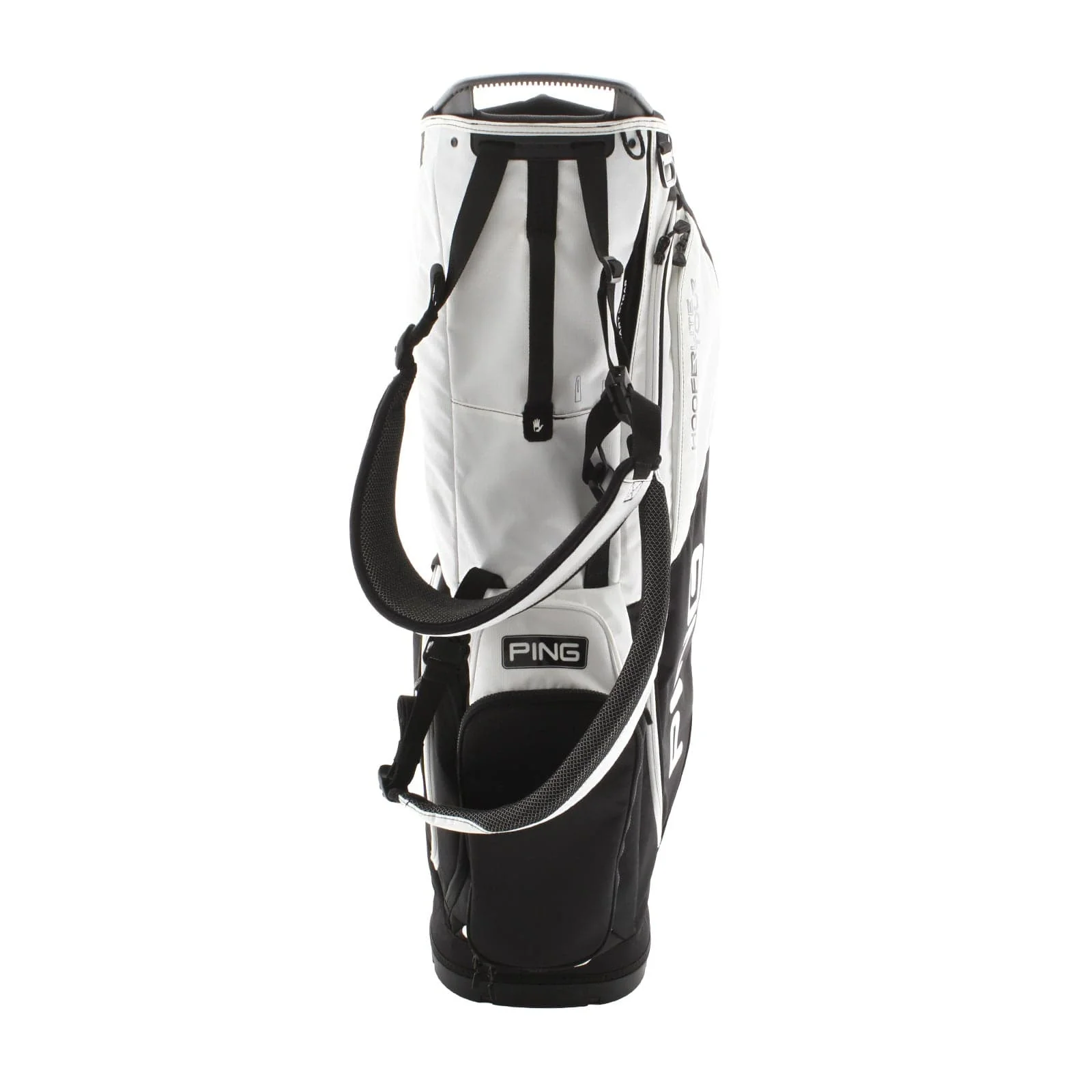 Ping Hoofer Lite Tour Stand Bag - White/Black - Image 5