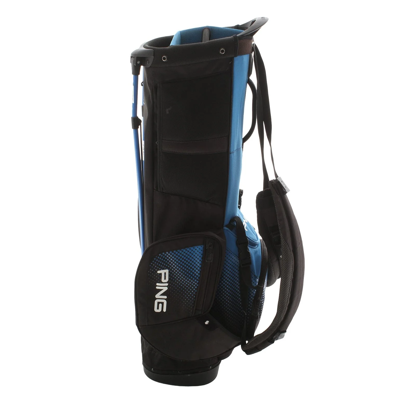 Ping Hoofer Monsoon Stand Bag - Black/Blue/White - Image 4