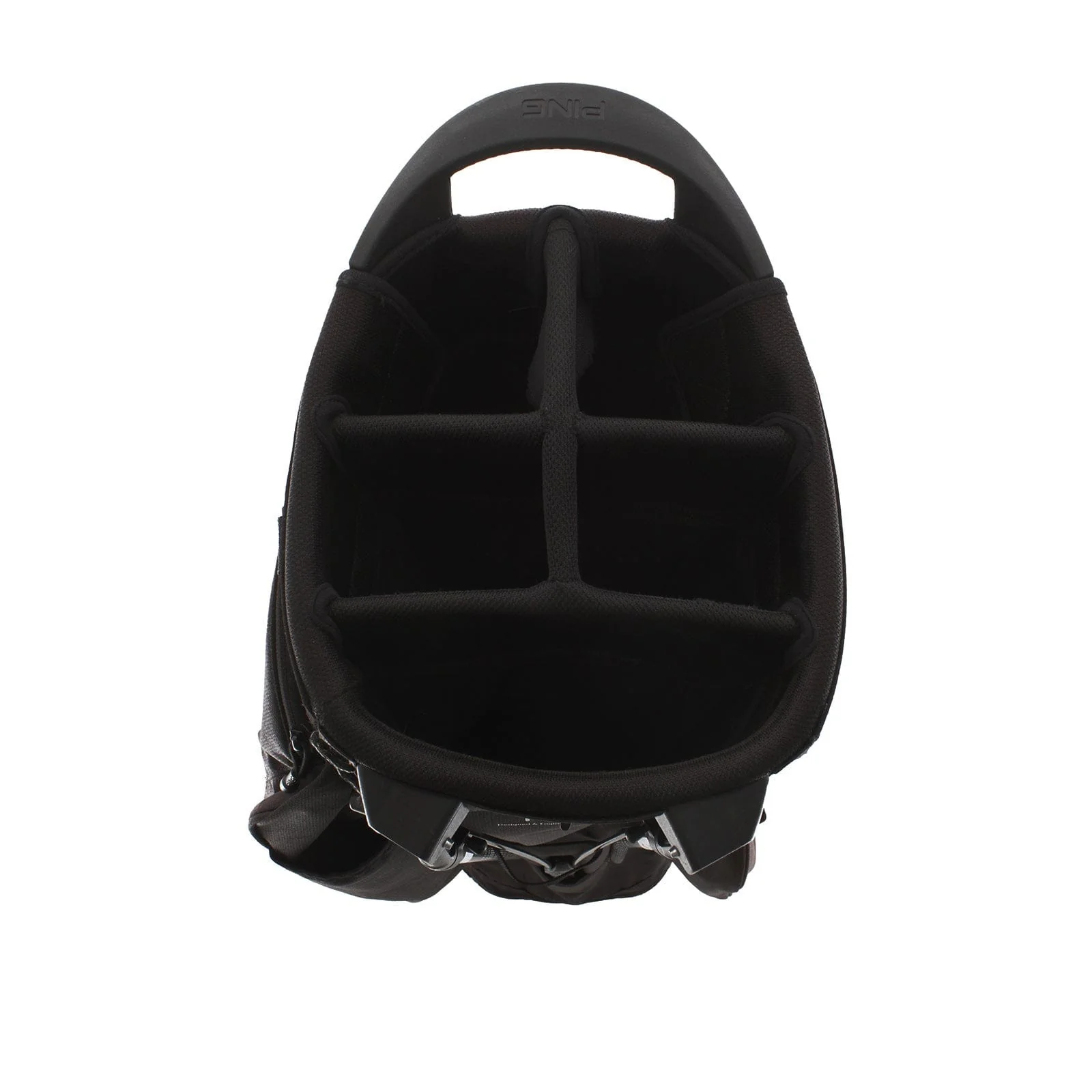 Ping Hoofer Stand Bag - Brown/Black/White - Image 3