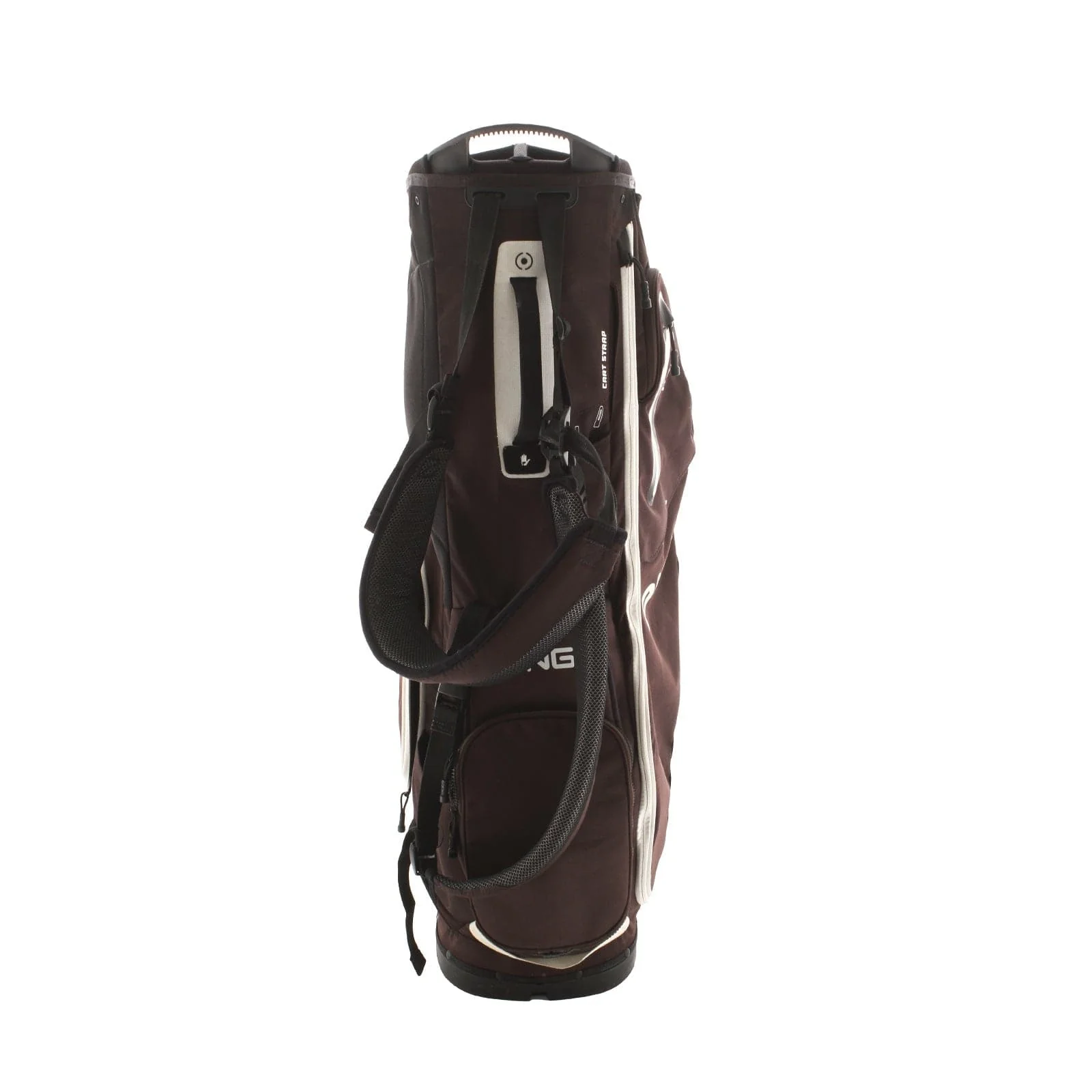 Ping Hoofer Stand Bag - Brown/Black/White - Image 5