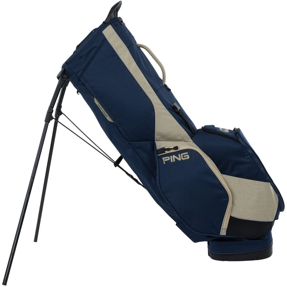 Ping Hoofer Stand Bag - Navy/Sand - Image 3
