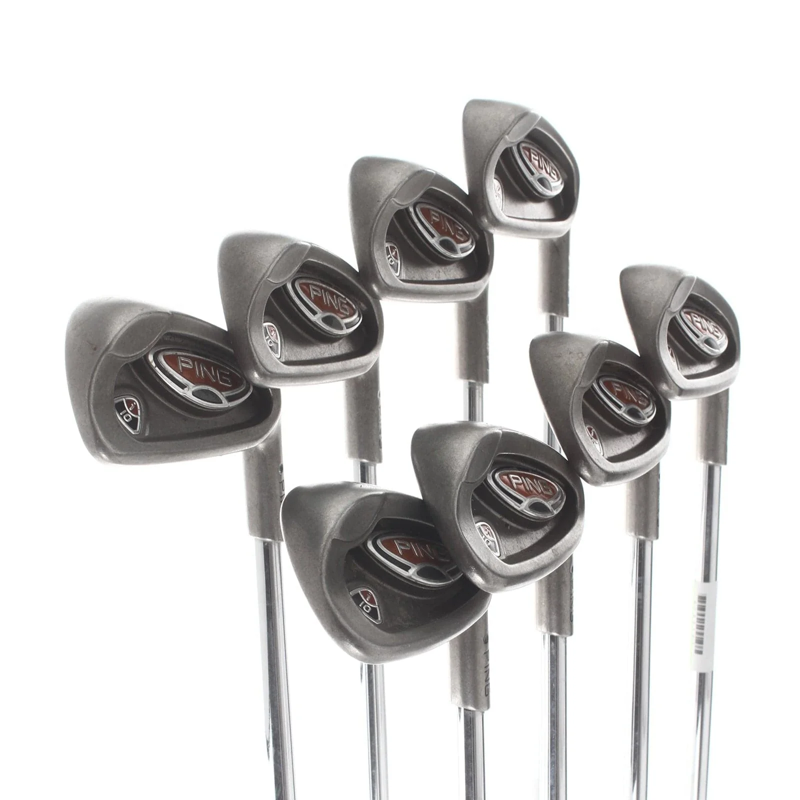 Ping i10 Steel Mens Right Hand Irons 3-PW Black Dot Stiff - Ping AWT - Image 2