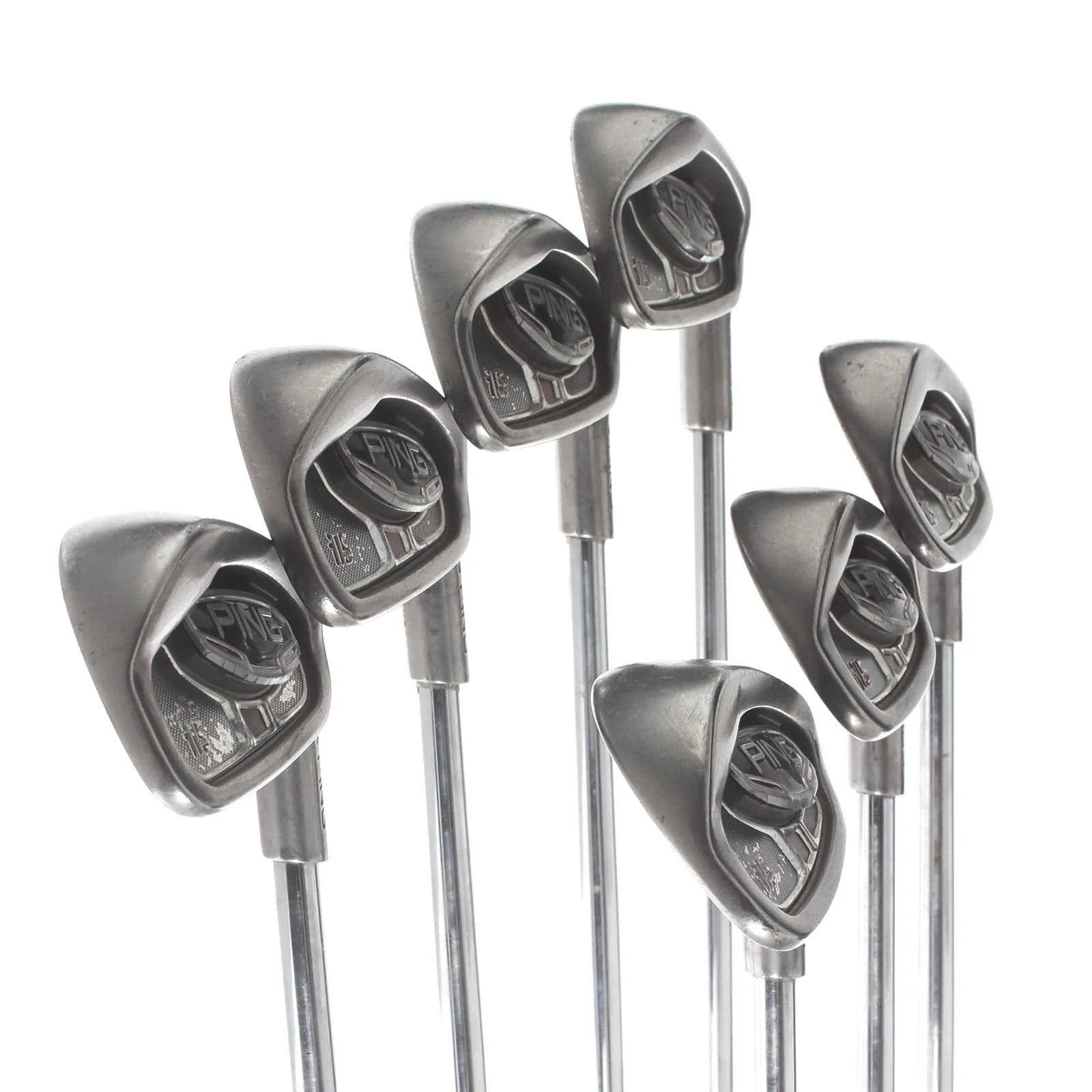 Ping i15 Steel Mens Right Hand Irons 4-PW Blue Dot 1* Upright Regular - Ping AWT - Image 2