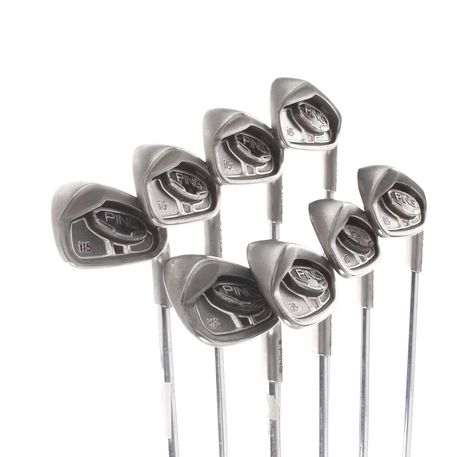 Ping i15 Steel Mens Right Hand Irons 4-UW Blue Dot 0.75* Upright Regular - AWT - Image 2