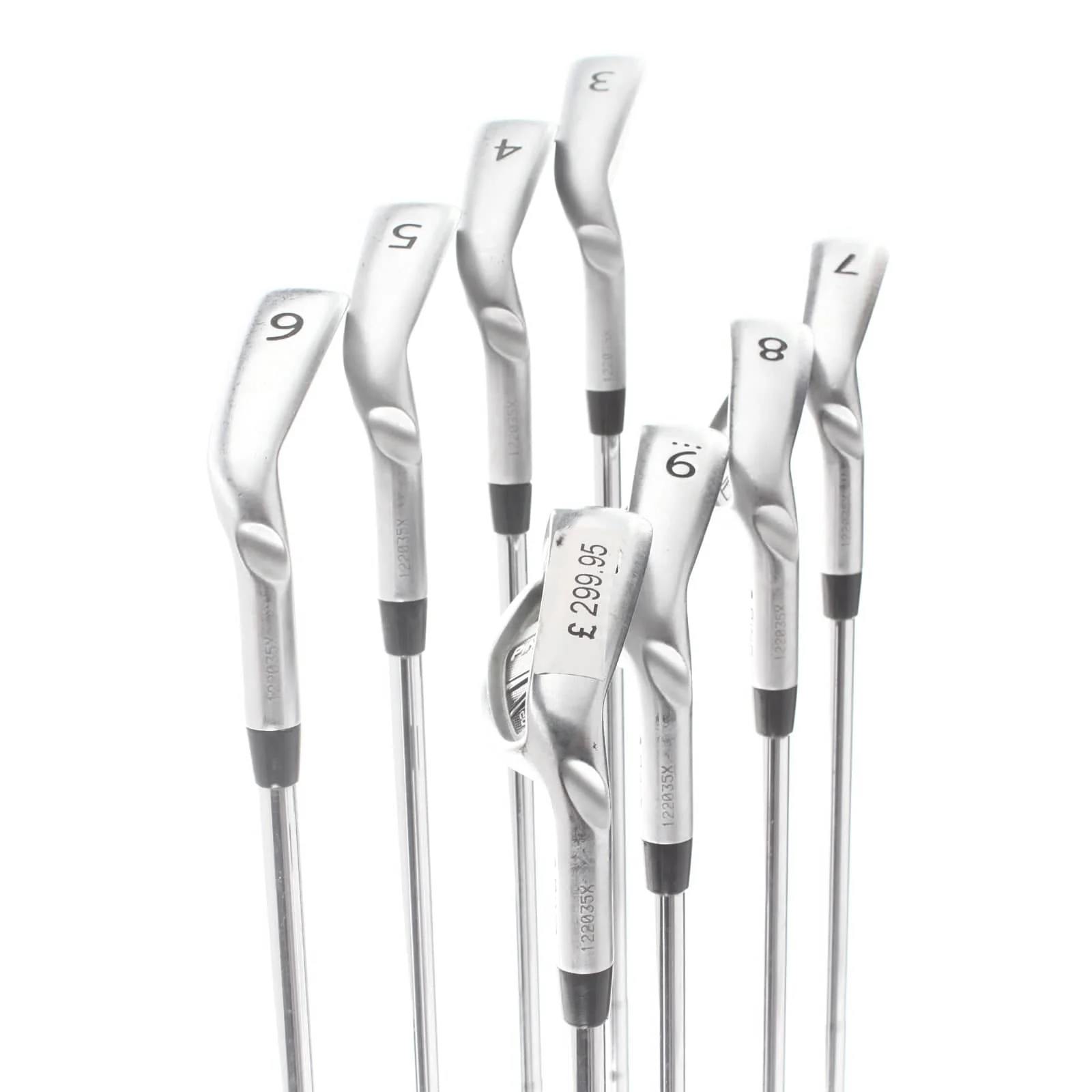 Ping i20 Steel Mens Right Hand Irons 3-PW Silver Dot Stiff - CFS - Image 3