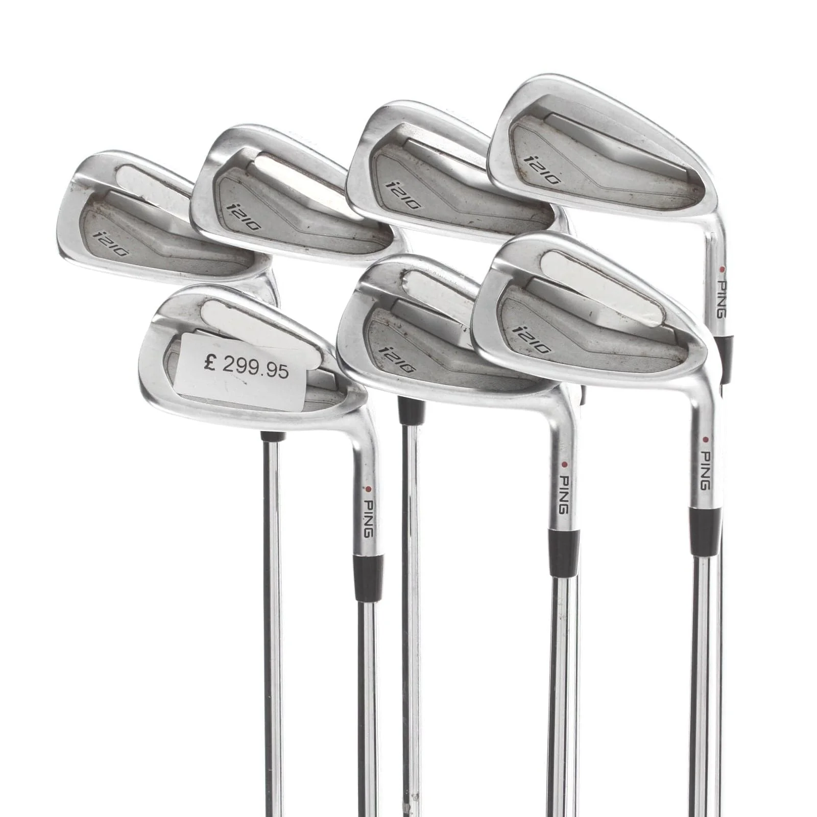 Ping i210 Steel Mens Right Hand Irons 4-PW +0.5" Stiff - AWT