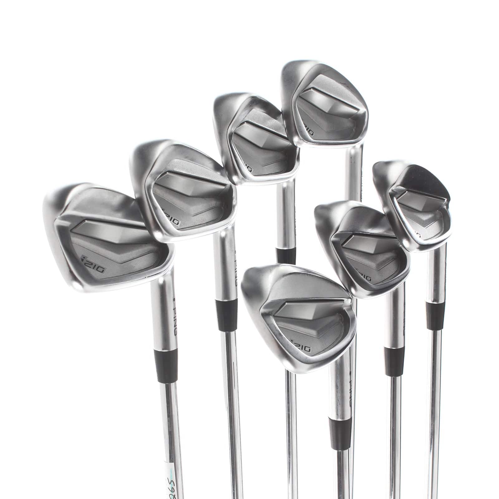 Ping i210 Steel Mens Right Hand Irons 4-PW Black Dot Stiff - N.S.Pro Modus3 Tour 105 - Image 2