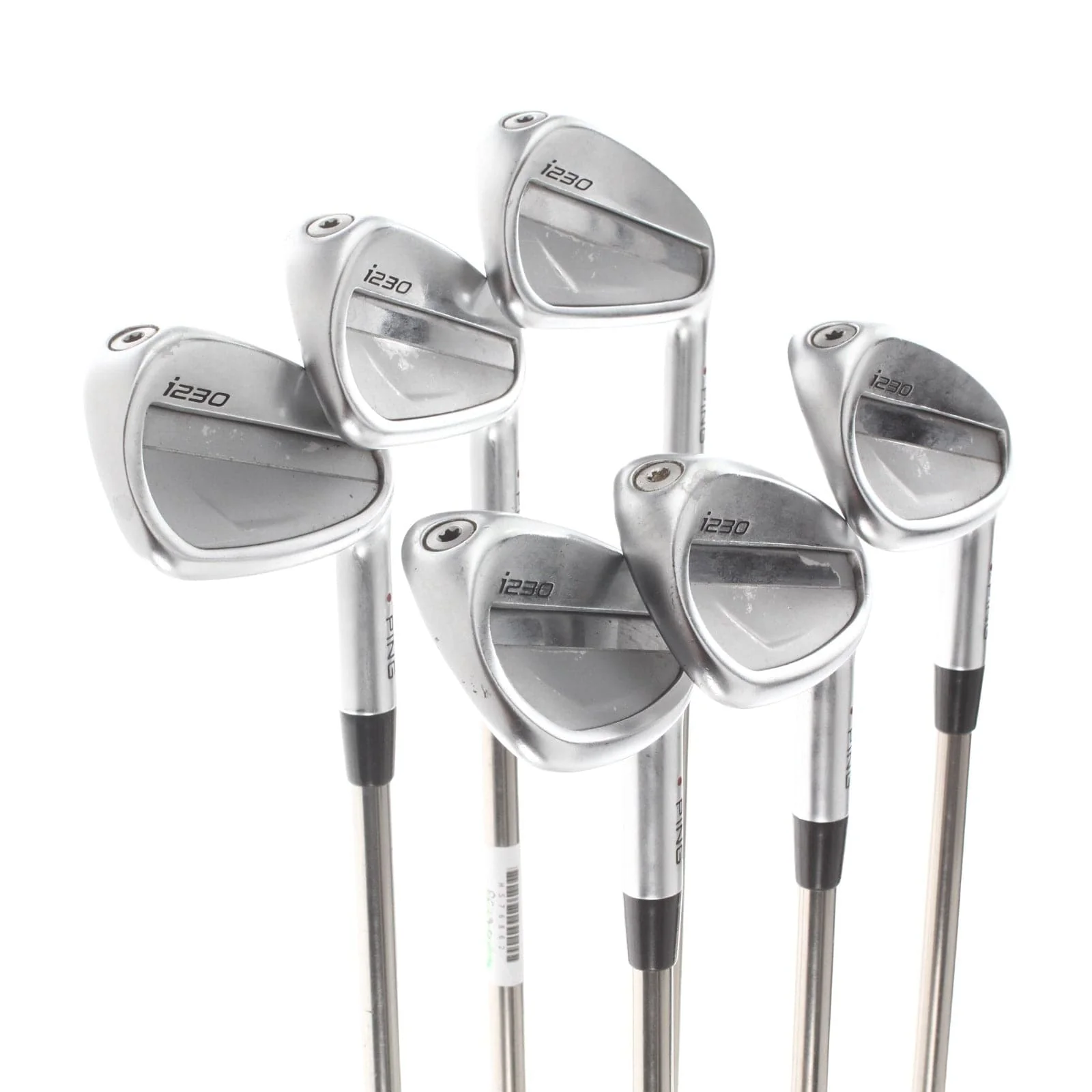 Ping i230 Graphite Mens Right Hand Irons 6-UW Red Dot 1* Flat Regular - UST Mamiya Recoil ES 780 F3 - Image 2