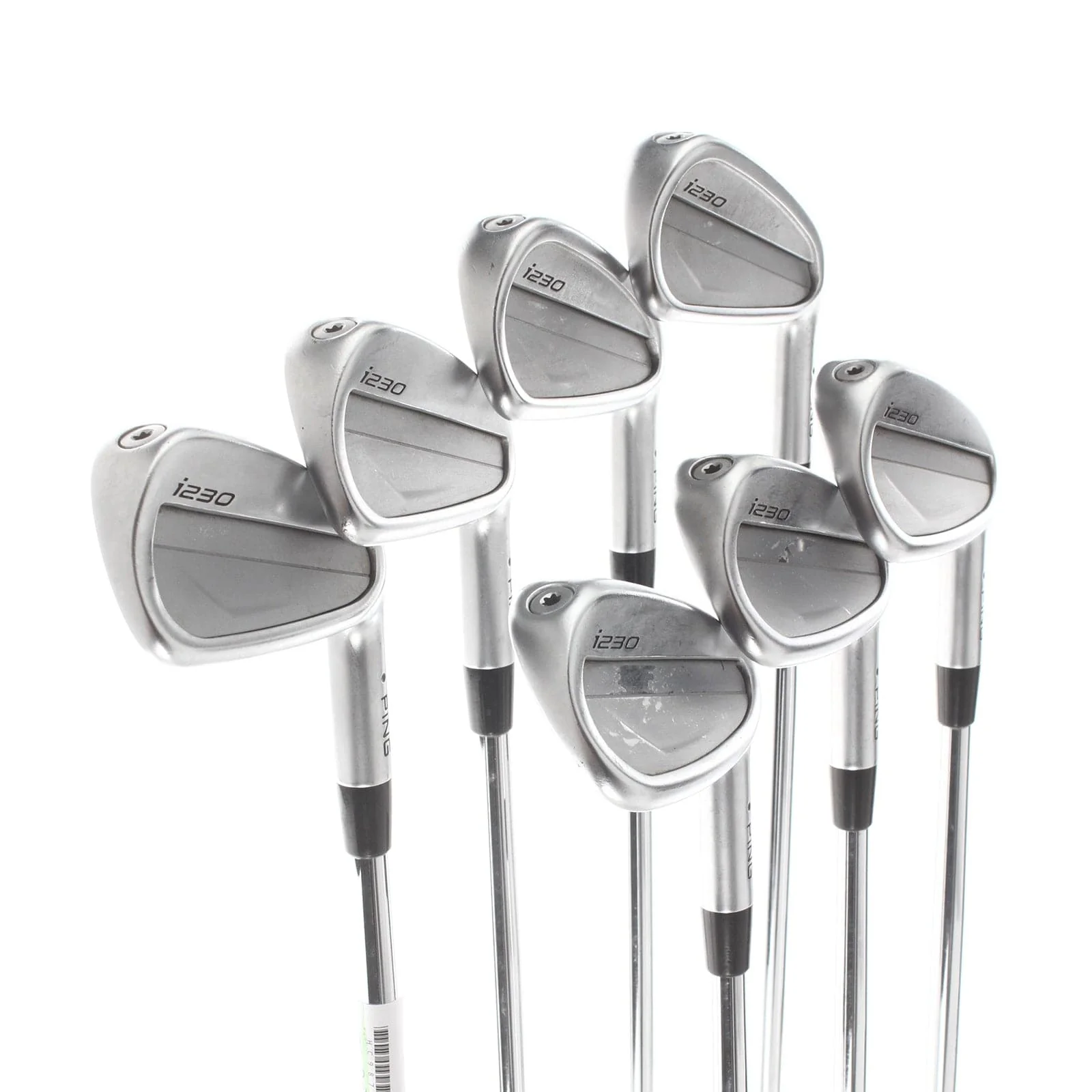 Ping i230 Steel Mens Right Hand Irons 4-PW Black Dot Stiff - Dynamic Gold 120 - Image 2