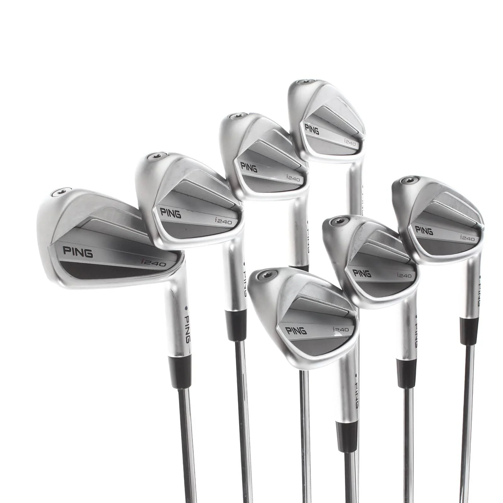 Ping i240 Steel Mens Right Hand Irons 4-PW Blue Dot 1* Upright Stiff - N.S.Pro Modus3 Tour 115 - Image 2