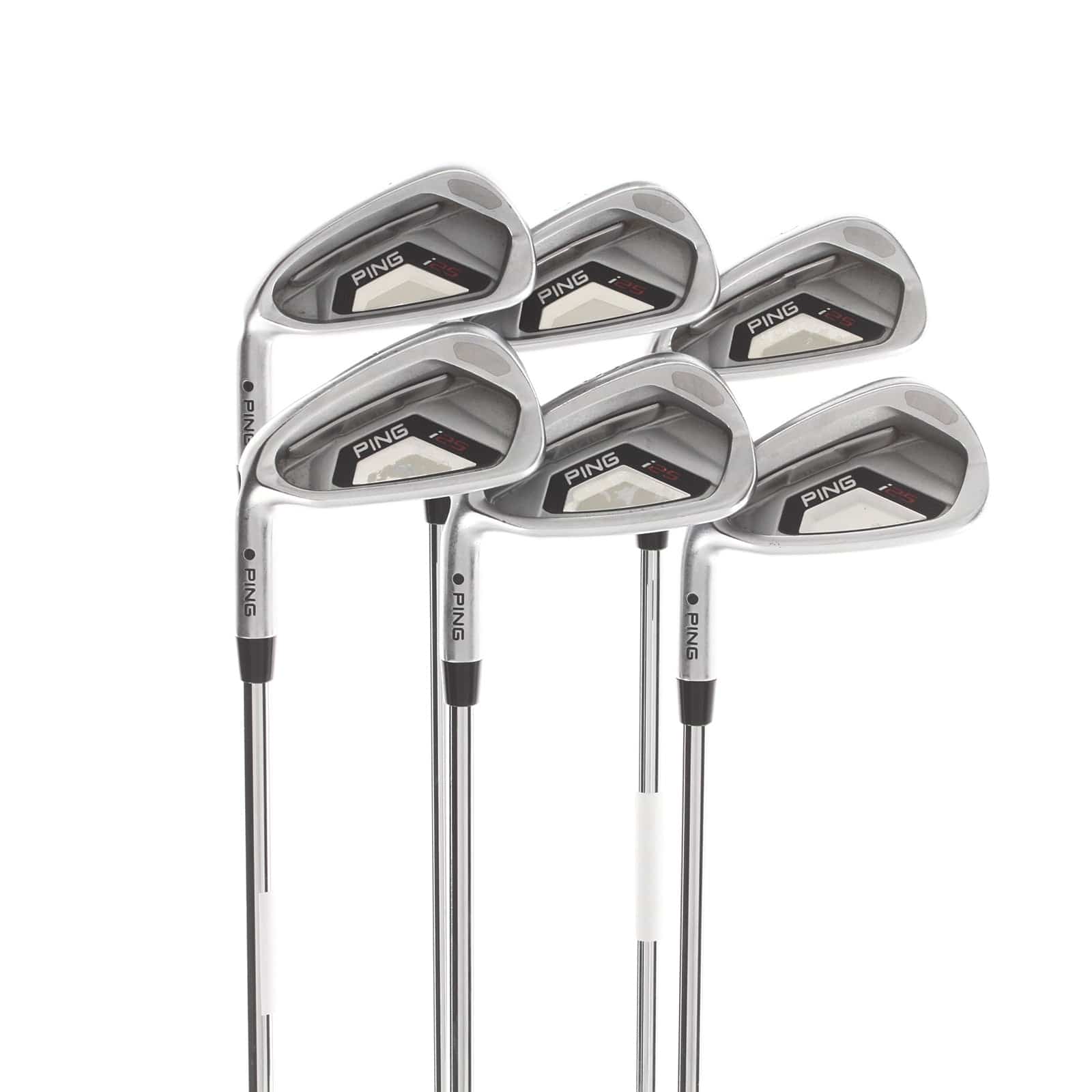 Ping i25 Steel Mens Left Hand Irons 4-9 Black Dot Regular - Ping CFS