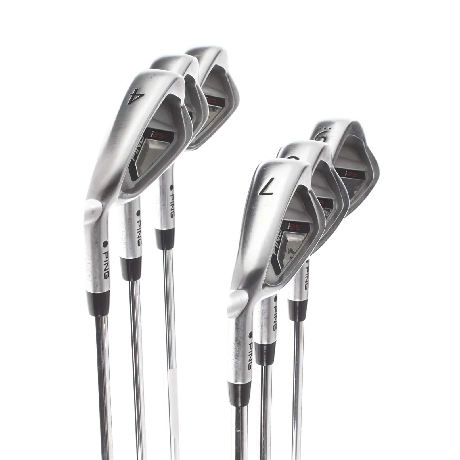Ping i25 Steel Mens Left Hand Irons 4-9 Black Dot Regular - Ping CFS - Image 2