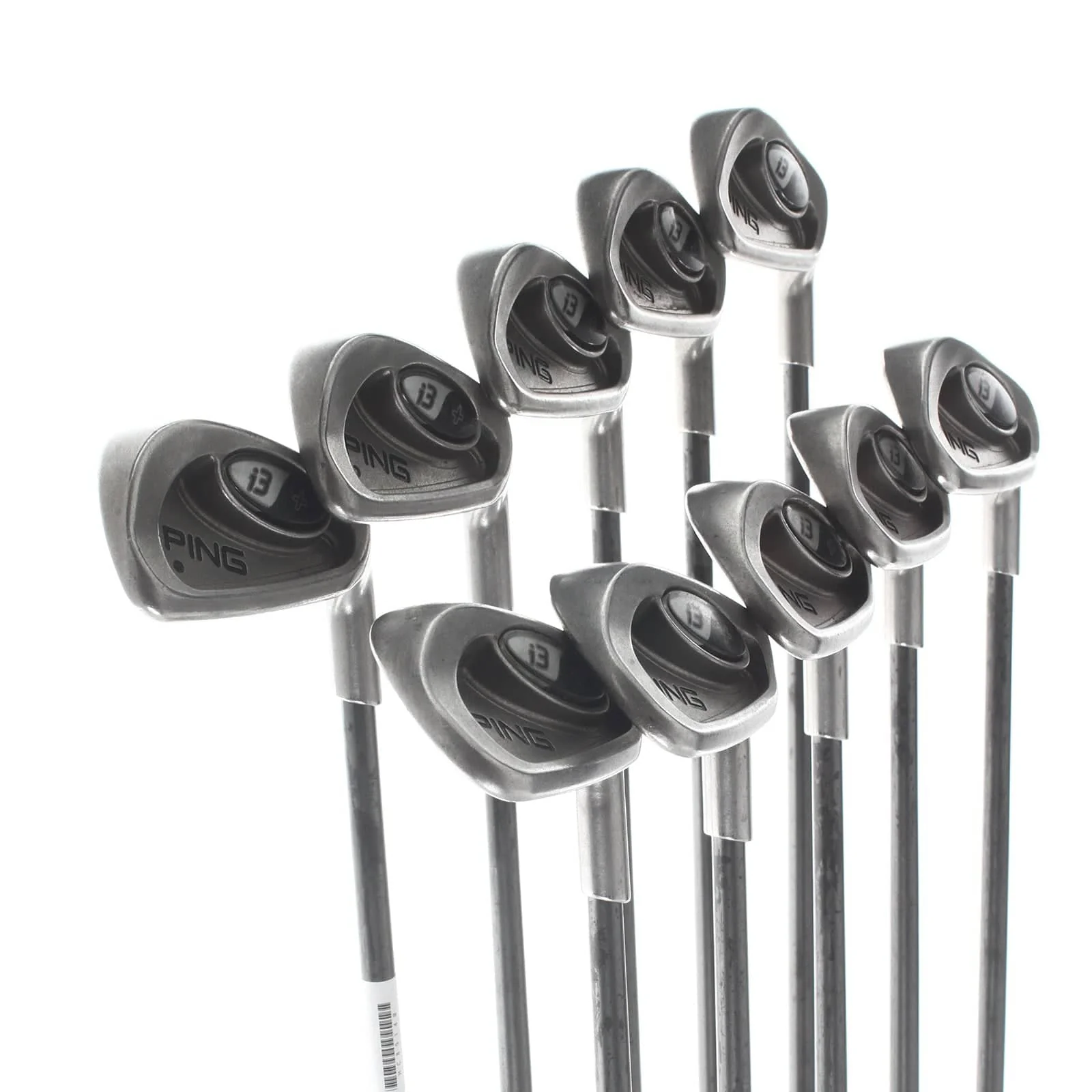 Ping i3+ Graphite Mens Right Hand Irons 3-GW+SW Black Dot Regular - Ping i3+ - Image 2