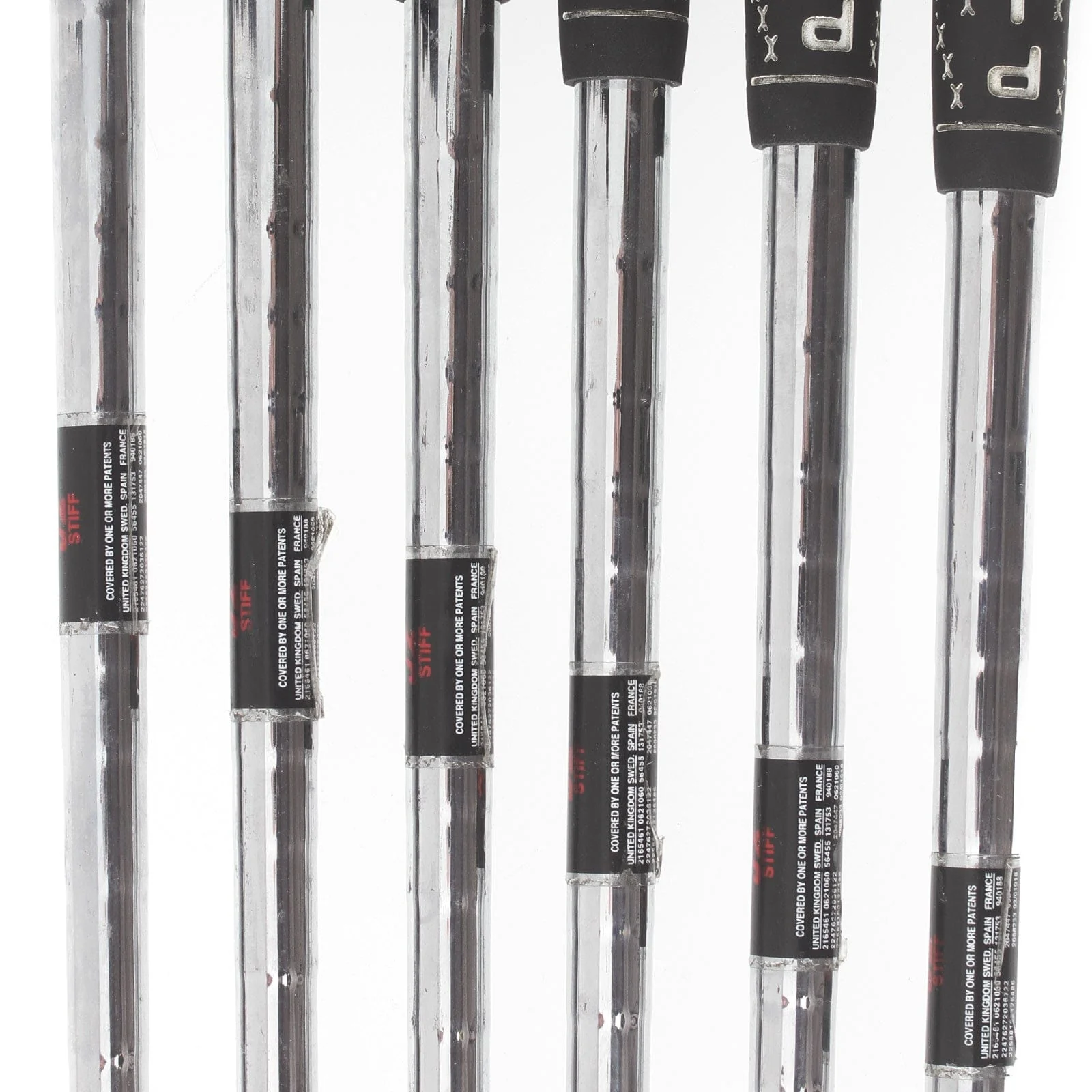 Ping i3 O-Size Steel Mens Right Hand Irons 5-PW White Dot 3* Upright Stiff - Cushin JZ - Image 6
