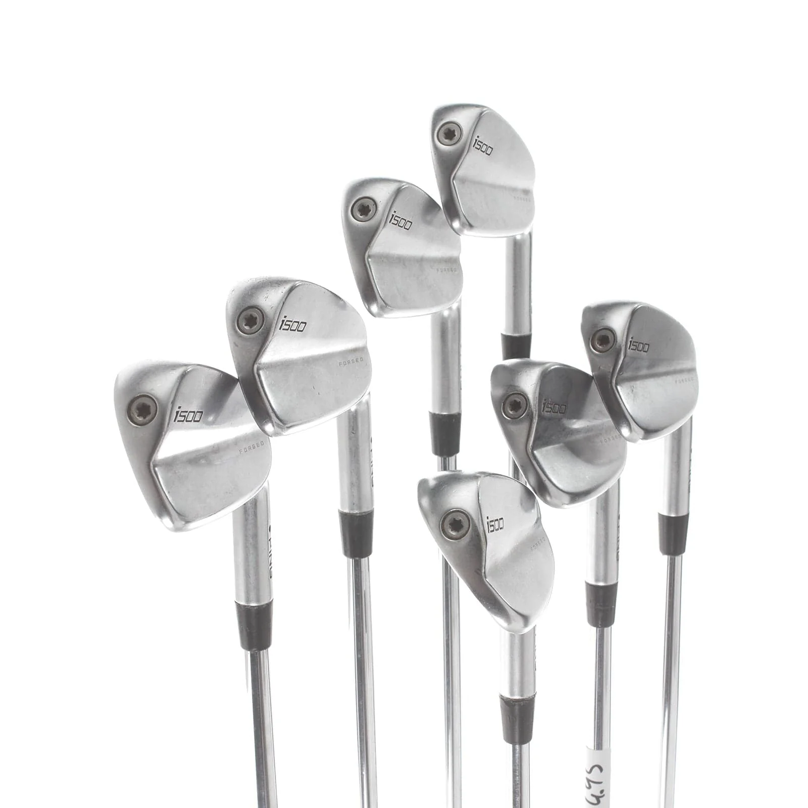 Ping i500 Steel Mens Right Hand Irons 4-PW Black Dot Stiff - Dynamic Gold 105 S300 - Image 2