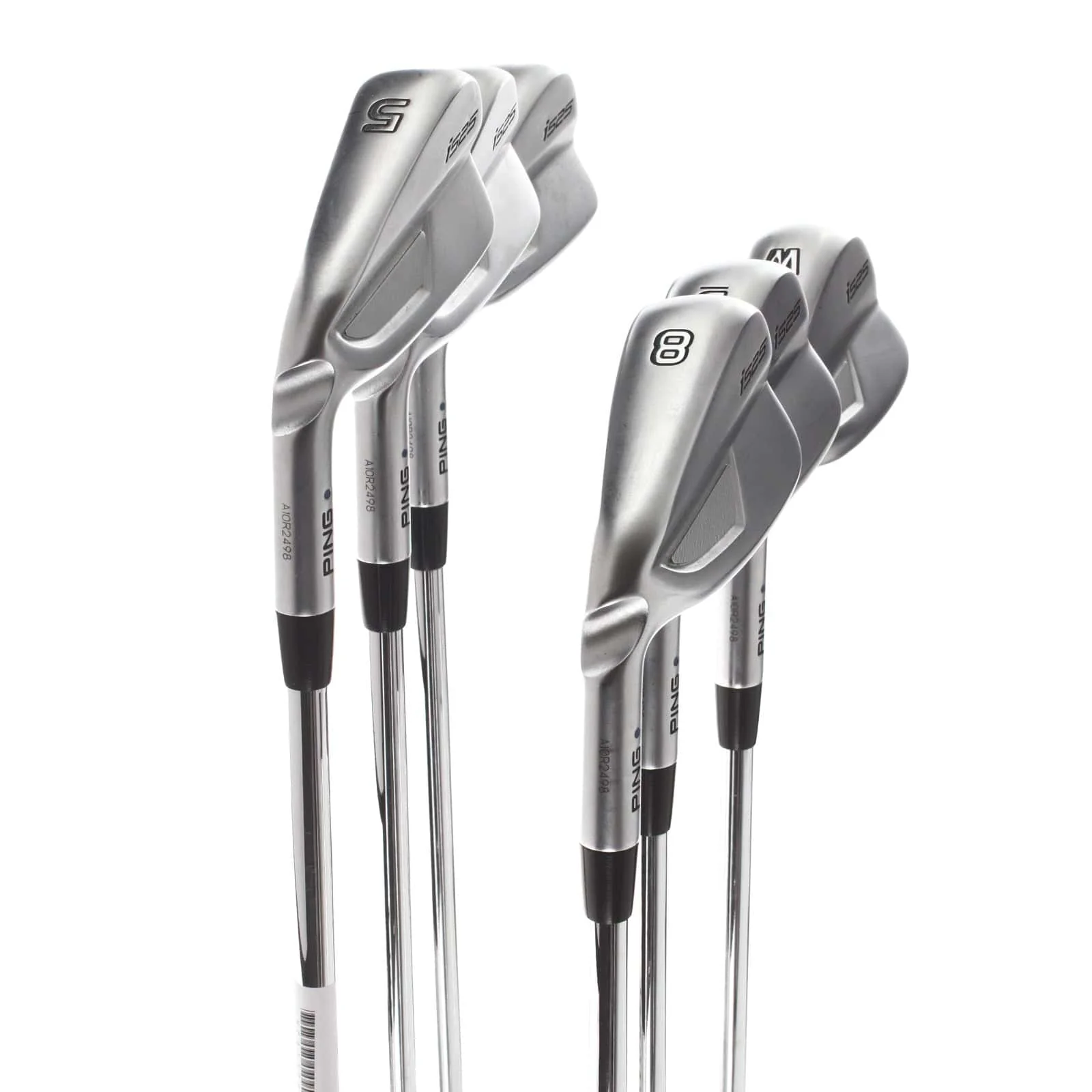 Ping i525 Steel Mens Left Hand Irons 5-PW Blue Dot 1* Upright Stiff - Ping AWT 2.0 - Image 2