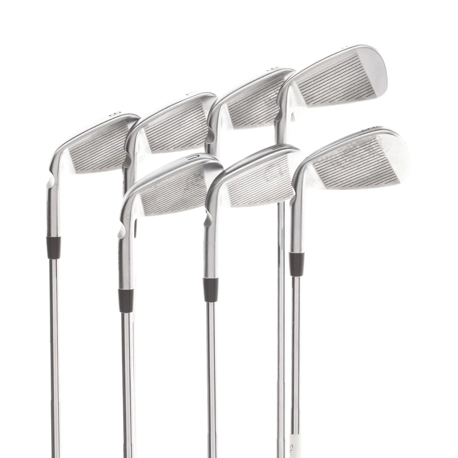 Ping i530 Steel Mens Right Hand Irons 5-UW White Dot 3* Upright Stiff - Dynamic Gold Mid 115 - Image 4