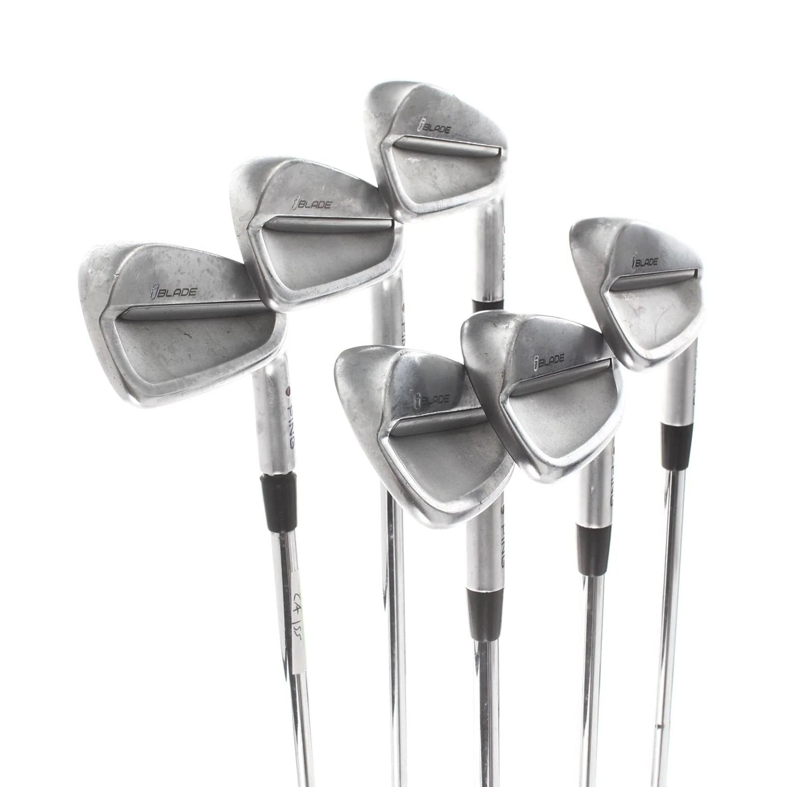 Ping iBlade Steel Mens Right Hand Irons 5-PW Red Dot 1* Flat Extra Stiff - Ping AWT 2.0 - Image 2