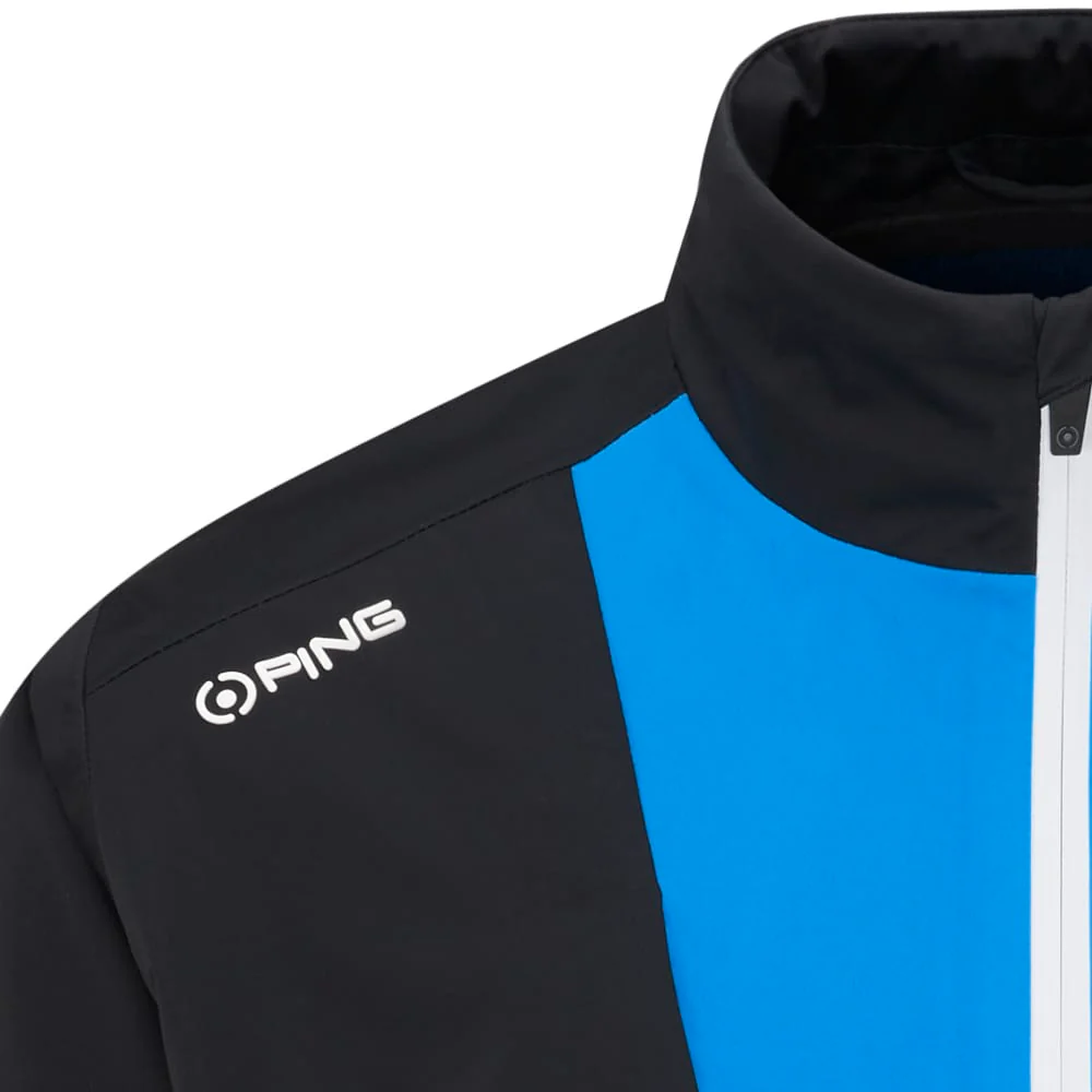 Ping Impervious Waterproof Jacket - Black/Brilliant Blue - Image 5
