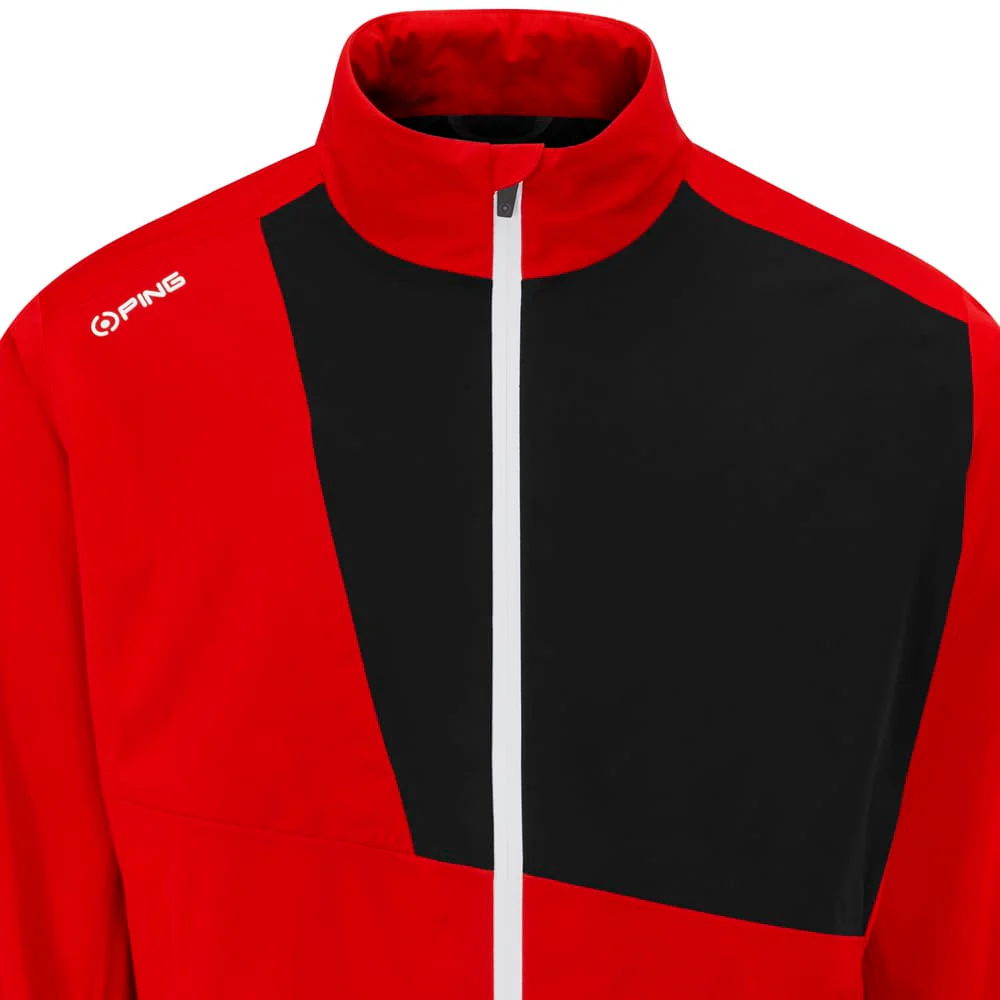 Ping Impervious Waterproof Jacket - Classic Red/Black - Image 3